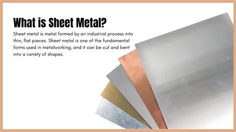 sheet metal definition|characteristics of sheet metal.